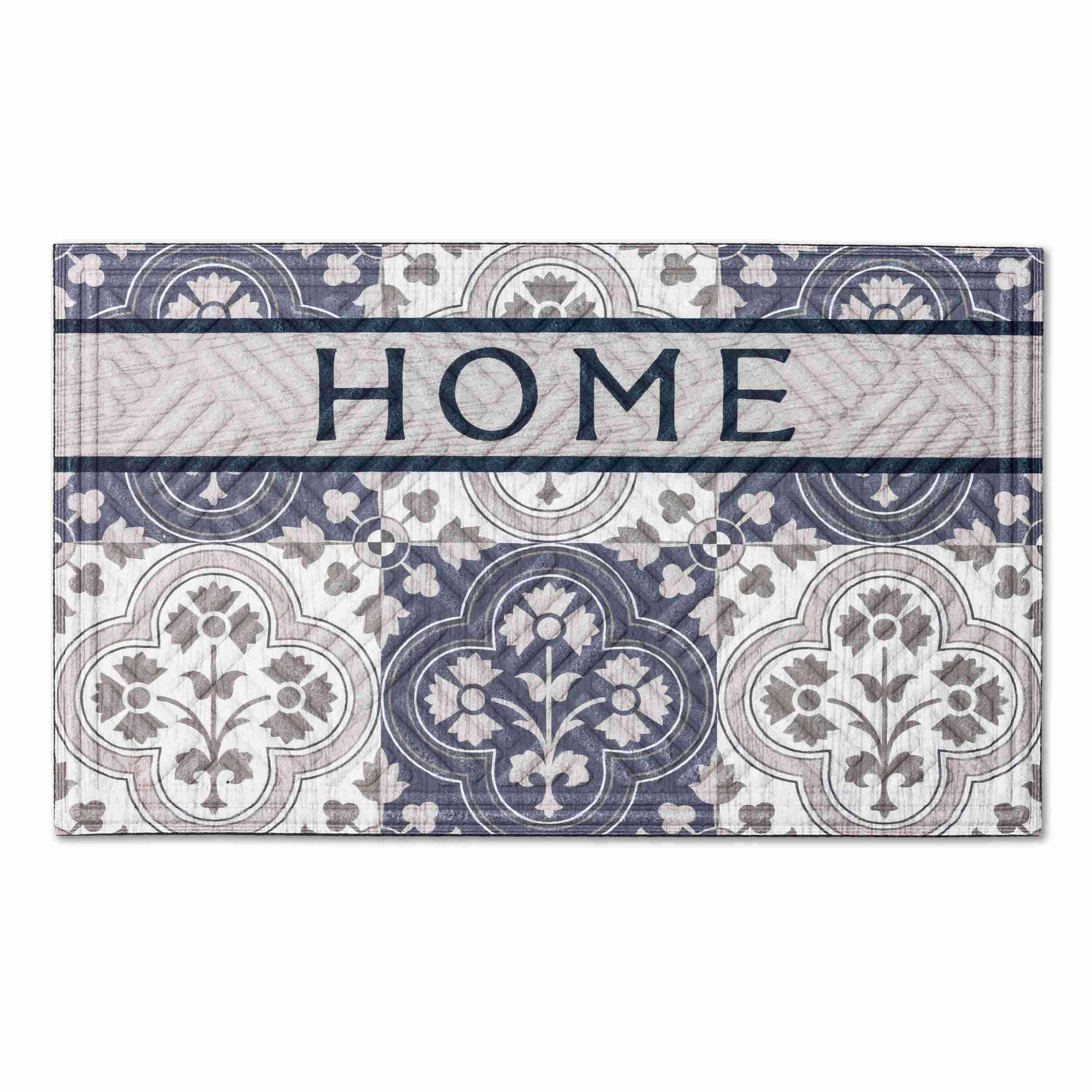 FUSSMATTE INDOOR UND OUTDOOR NUB DESIGN - Grau, Textil (75/45cm) - Astra