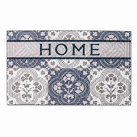 FUSSMATTE INDOOR UND OUTDOOR NUB DESIGN - Grau, Textil (75/45cm) - Astra
