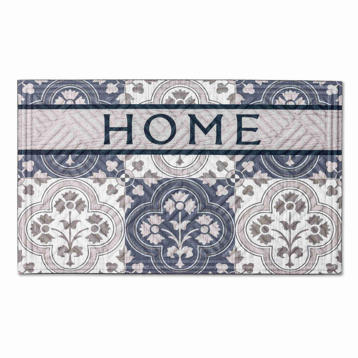 FUSSMATTE INDOOR UND OUTDOOR NUB DESIGN - Grau, Textil (75/45cm) - Astra