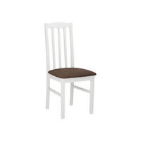 STUHL Bos XII, Holzfarbe: Weiß - Weiß/Braun, Holz (43/90/48cm) - MIRJAN24