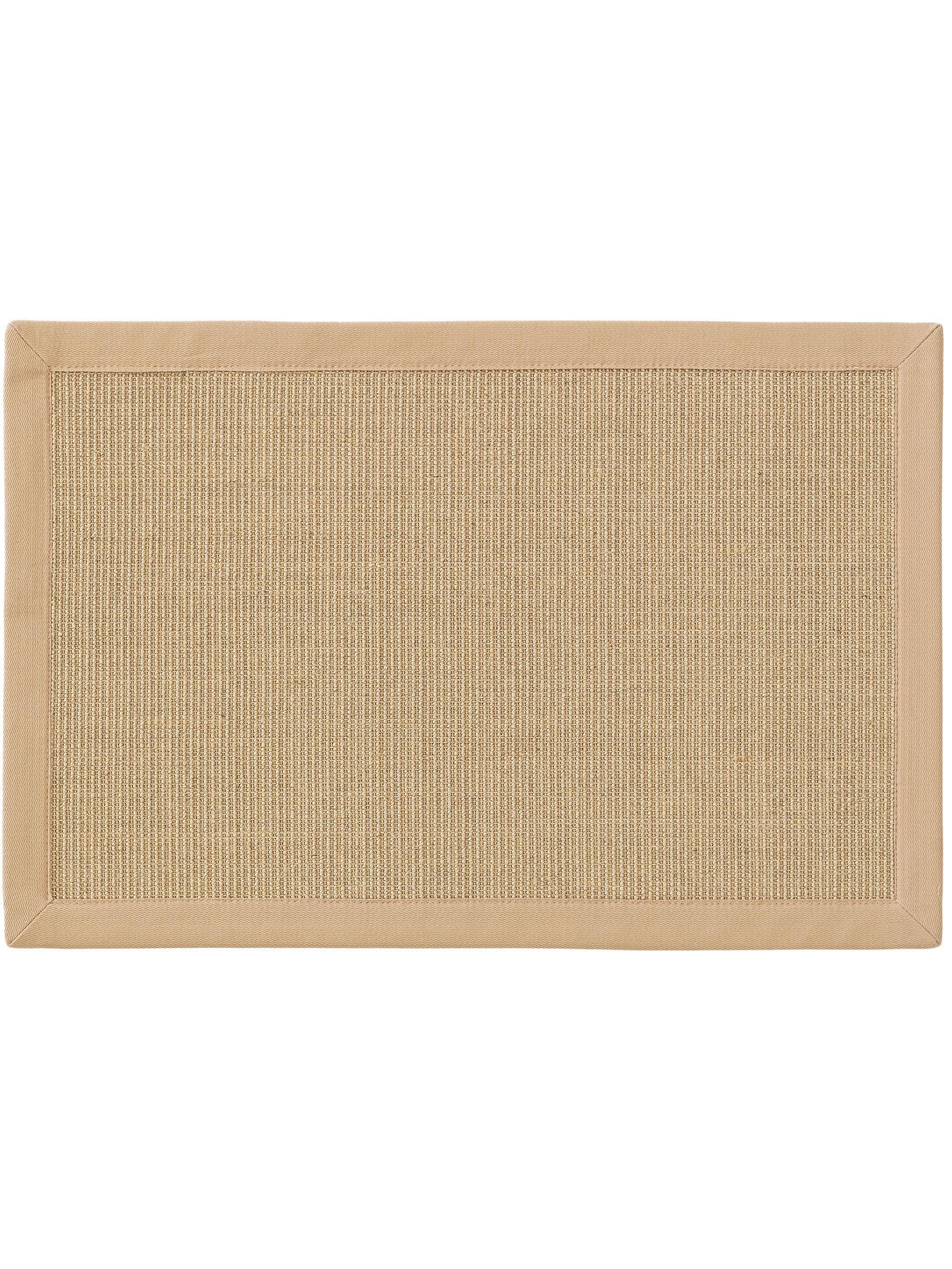FUSSMATTE Sana Cream 60x90 cm - Creme, Textil (60/90cm) - benuta Nest