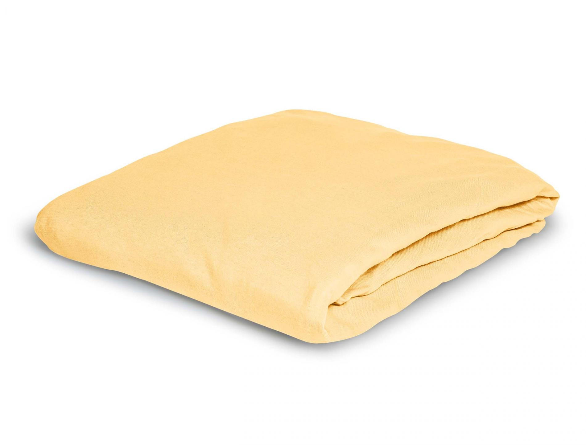 SPANNBETTTUCH ROYAL 0003 - Gelb, Textil (150/200cm) - Irisette