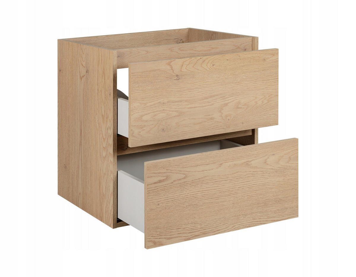 WASCHBECKUNTERSCHRANK SIMPLE 120cm Eichen Craft - Eiche Artisan, Holz (120/62/46cm) - Rodan