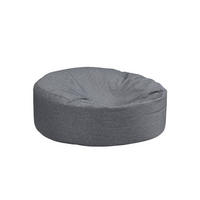 SITZSACK CLOUD - Anthrazit, Ohne Hocker - Anthrazit, Kunststoff (140/40/140cm) - Home Deluxe