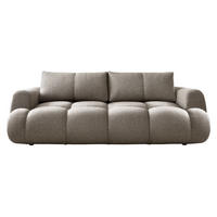 SCHLAFSOFA Mitto - Schwarz/Braun, Holzwerkstoff/Kunststoff (250/85/117cm) - MIRJAN24
