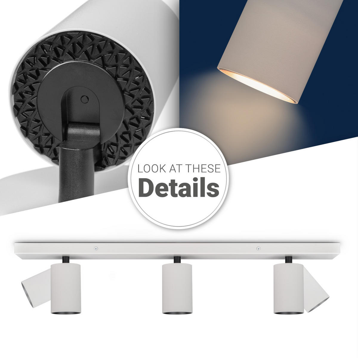 STRAHLER Timo - Weiß, Metall (9/5.7/12.7cm) - Paco Home