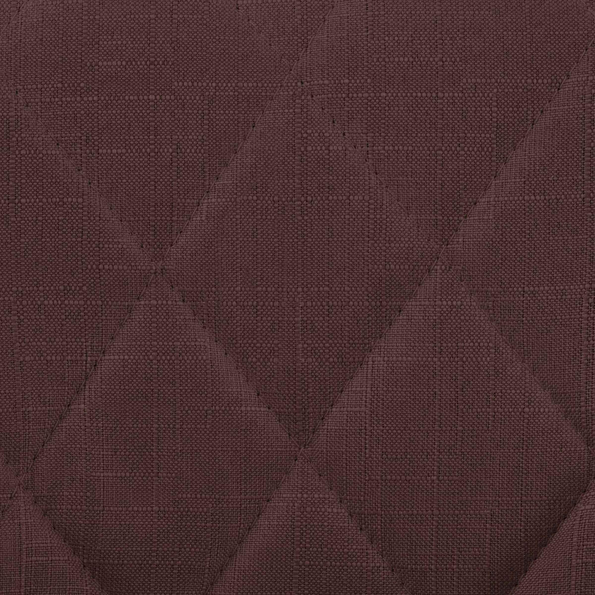 BARHOCKER Stoff braun - Chromfarben/Braun, Textil/Metall (46/83/49cm) - CLP