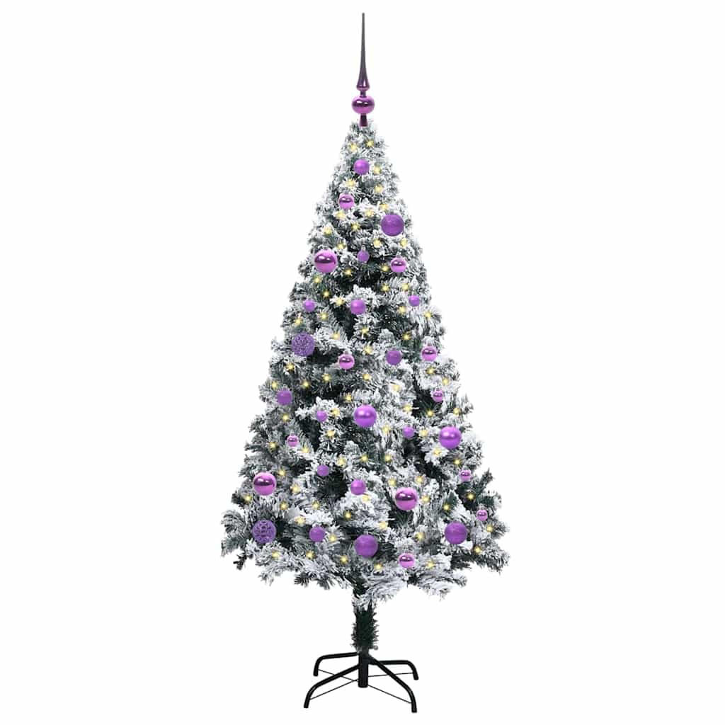vidaXL Weihnachtsbaum Weiß 150 cm