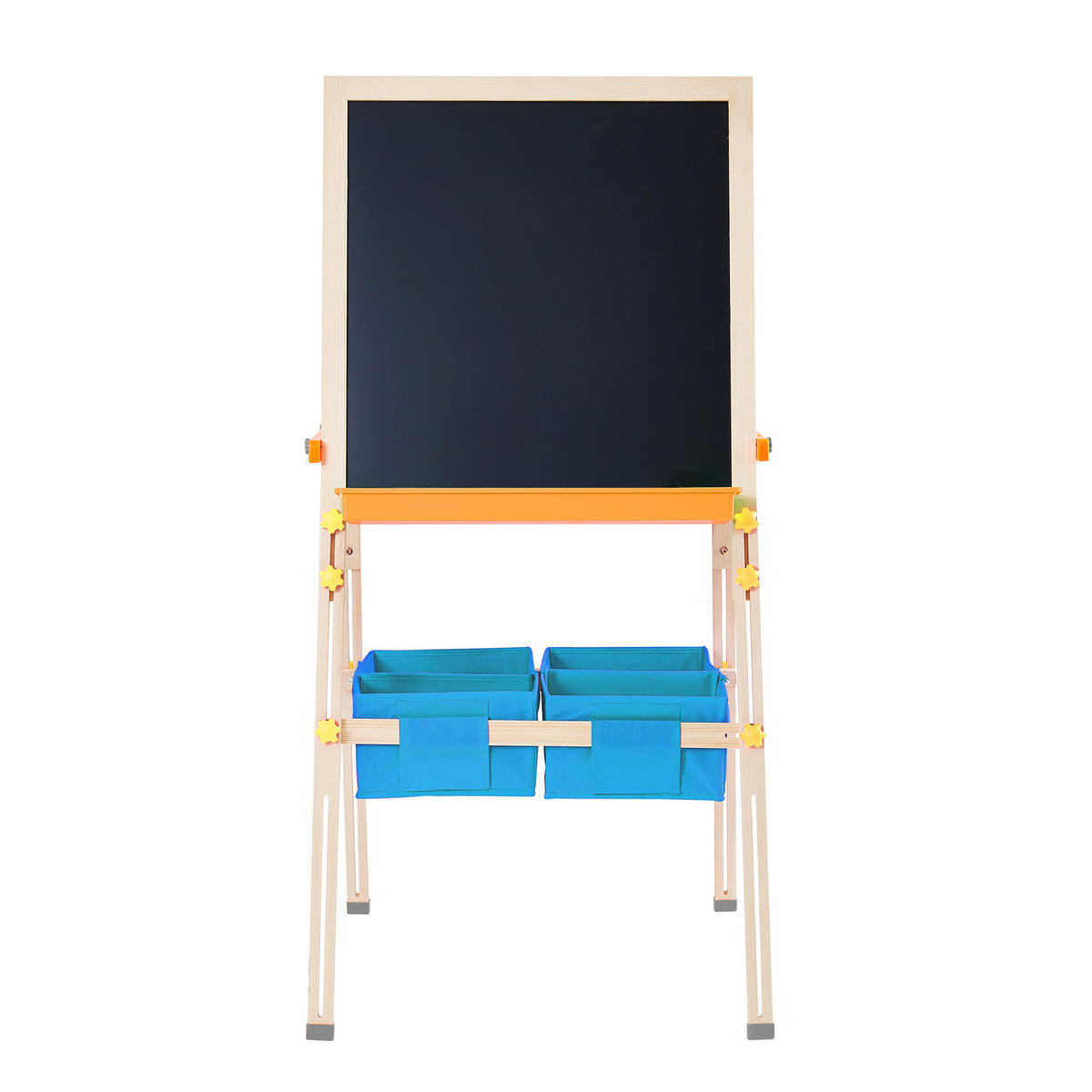 KINDER-STAFFELEI HOLZ Kleiner Künstler Vangogh, Blau, 130cm - Blau, Holz (67/130/63cm) - Teamson Kids