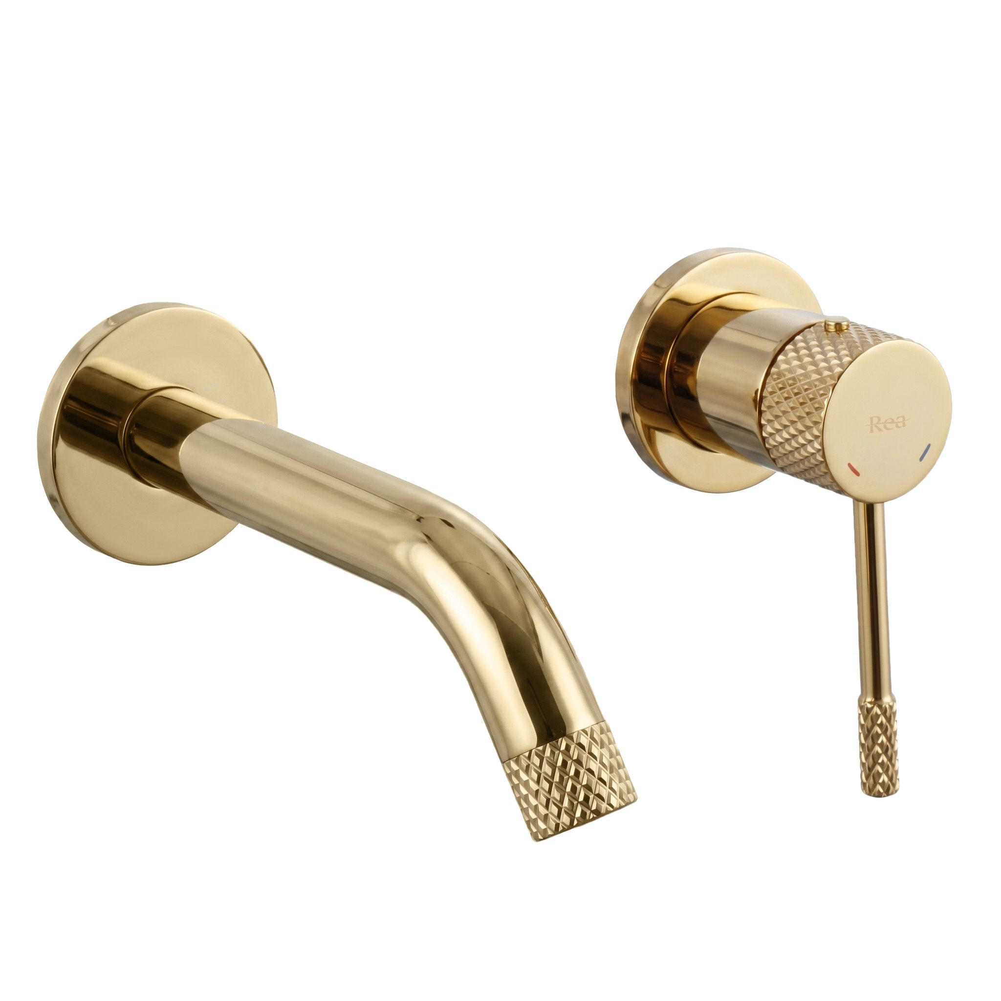 UNTERPUTZ Armatur Rea Venti Gold - Goldfarben, Metall (10/12.5/17.5cm) - REA