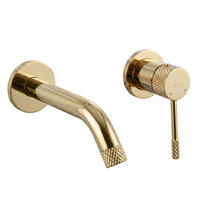 UNTERPUTZ Armatur Rea Venti Gold - Goldfarben, Metall (10/12.5/17.5cm) - REA