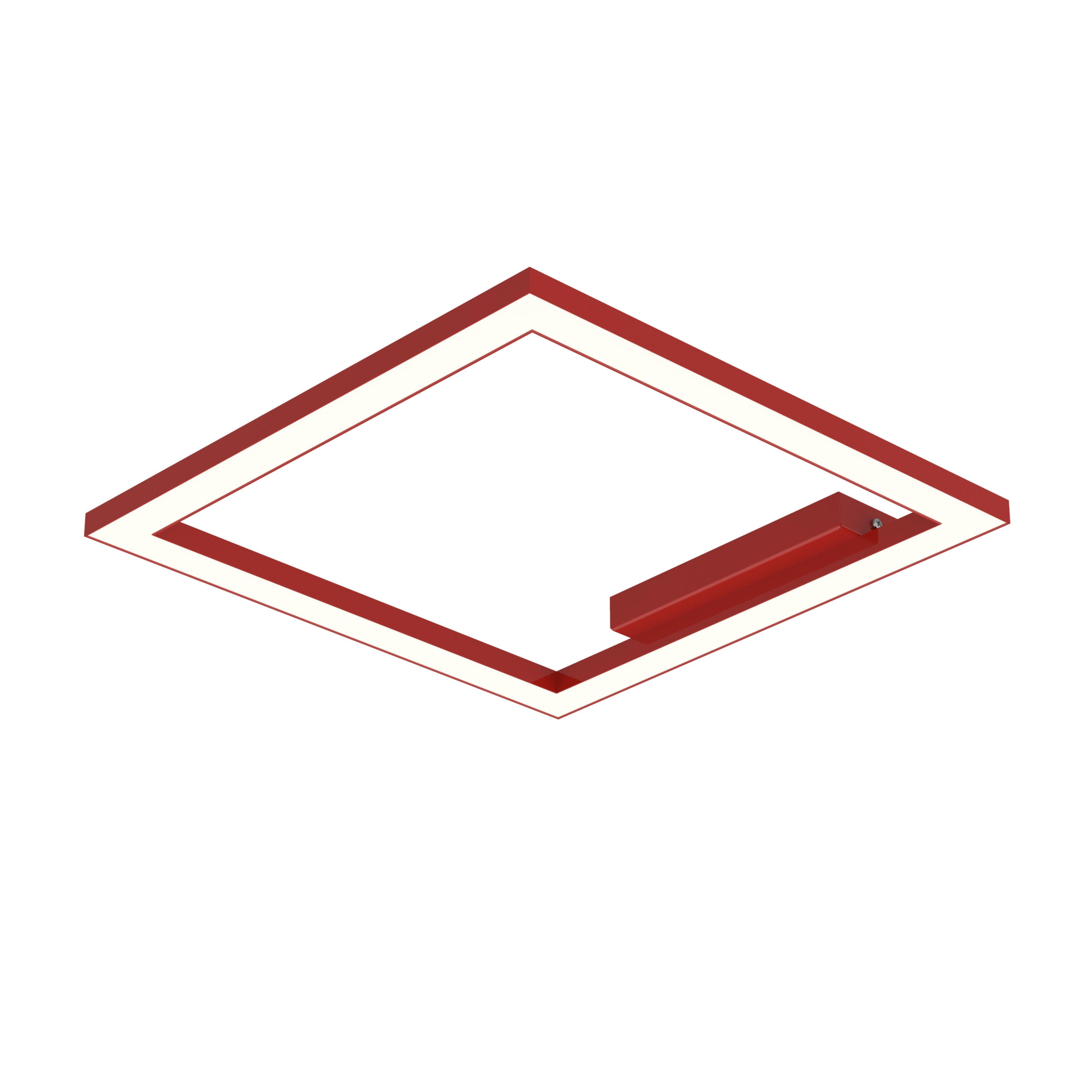 Lumicom Led-Deckenleuchte Rot 40x100x40 cm