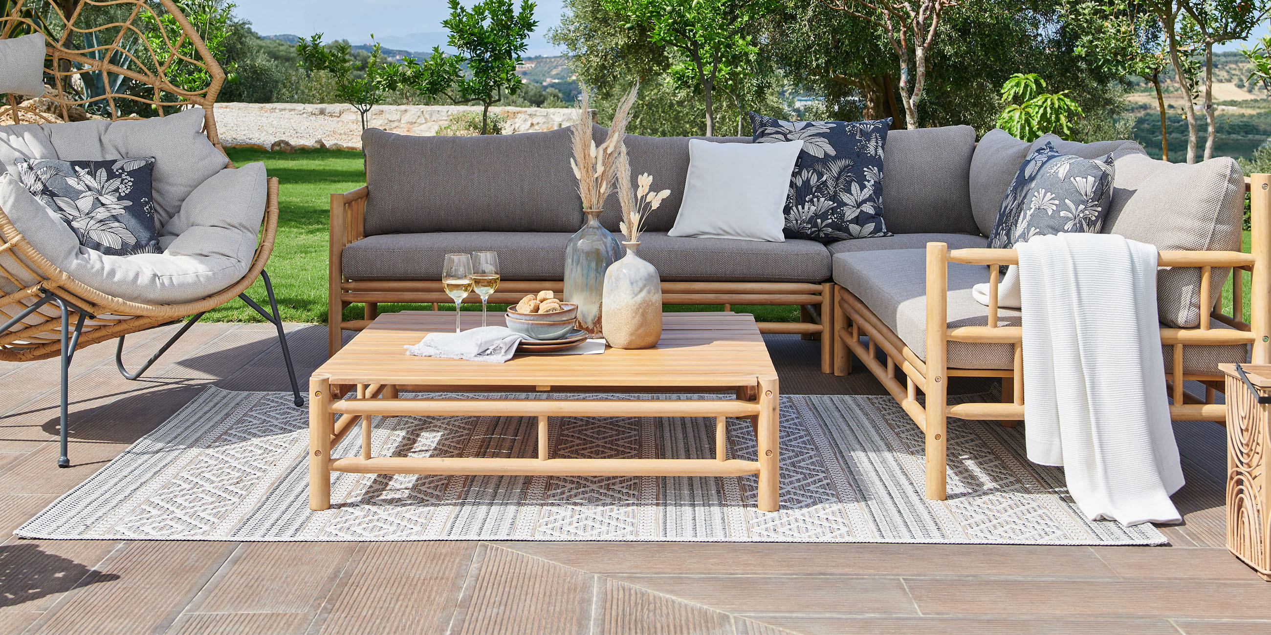 Boho Terrasse