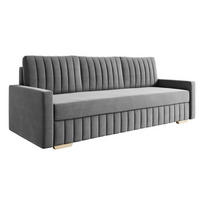 SITZSOFA Grau Bella Modern - Grau, Textil (217/92/85cm) - Sepro Meble