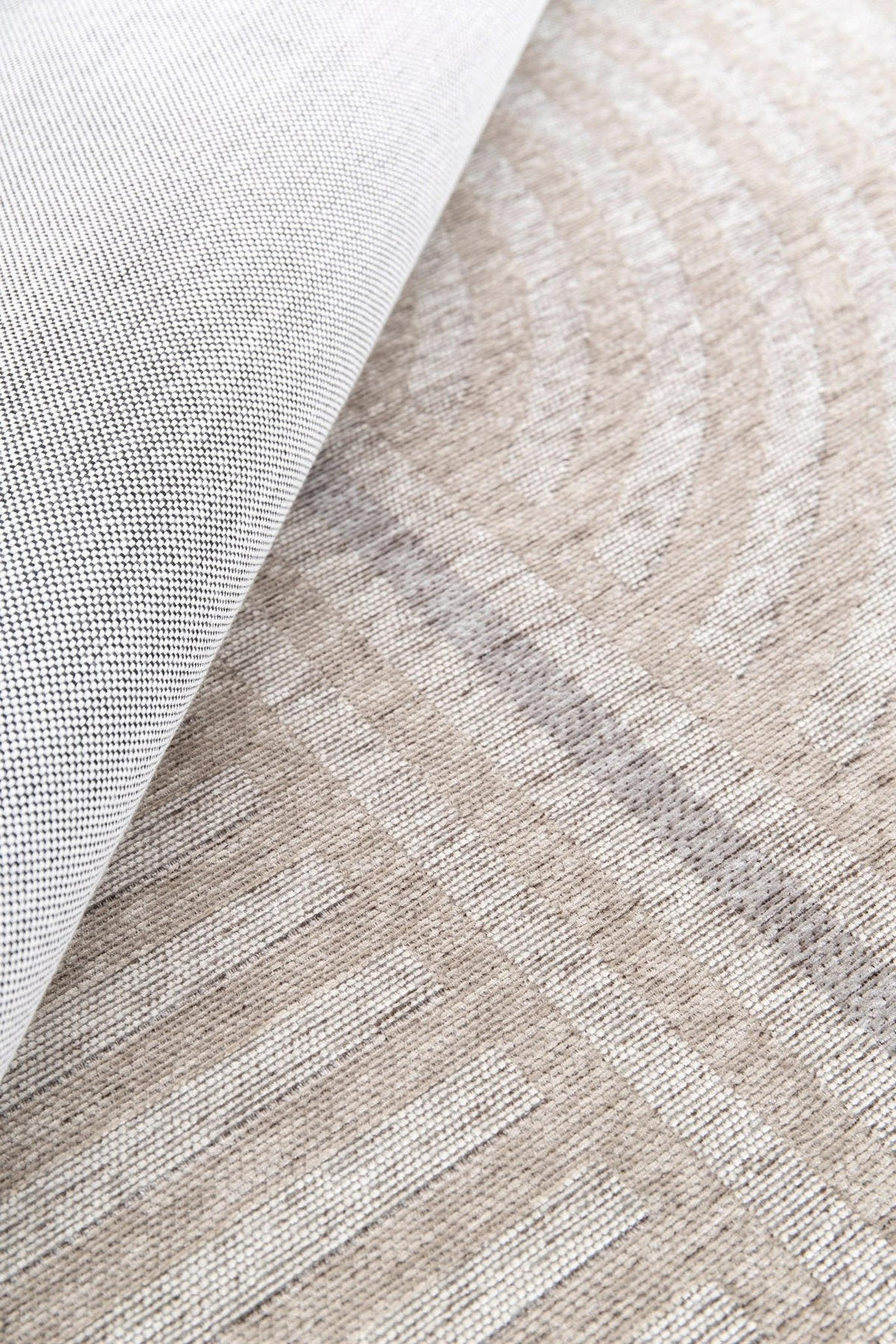 TEPPICH In- Outdoor, recycelt beige - Beige, Textil (120/170cm) - AFK Living
