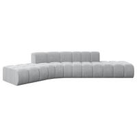 ECKSOFA modulares Sofa Solven-L1 - 380x174x70 cm Grau - Grau, Holzwerkstoff/Textil (380/174cm) - ALTDECOR