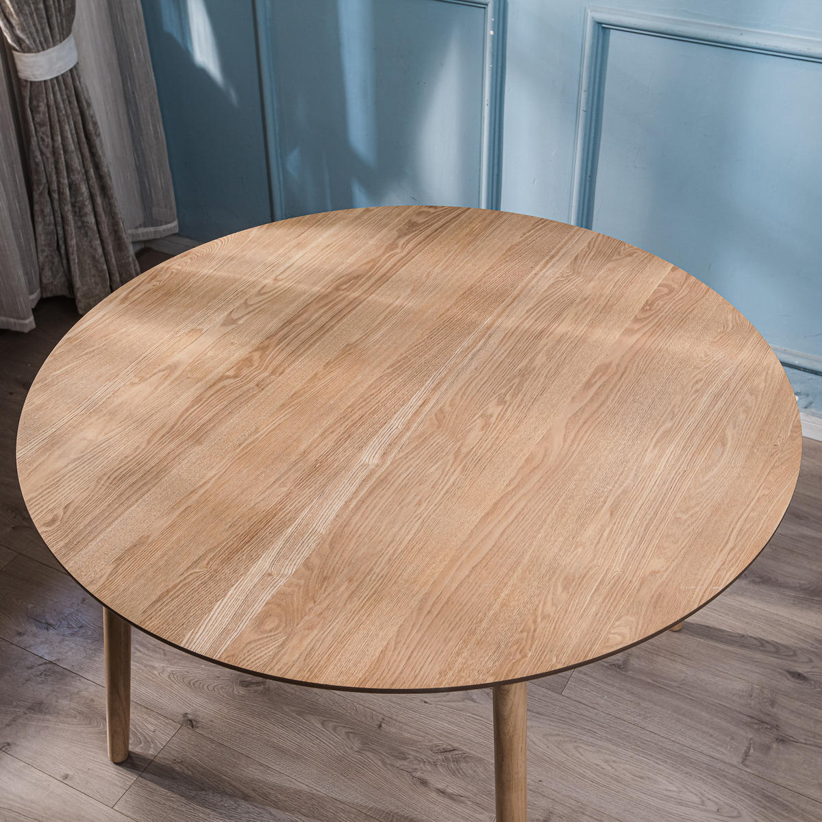 ESSTISCH Rund Braun 120 x 120 x 75 (cm) - Braun, Holz (120/120/75cm) - Nordlys