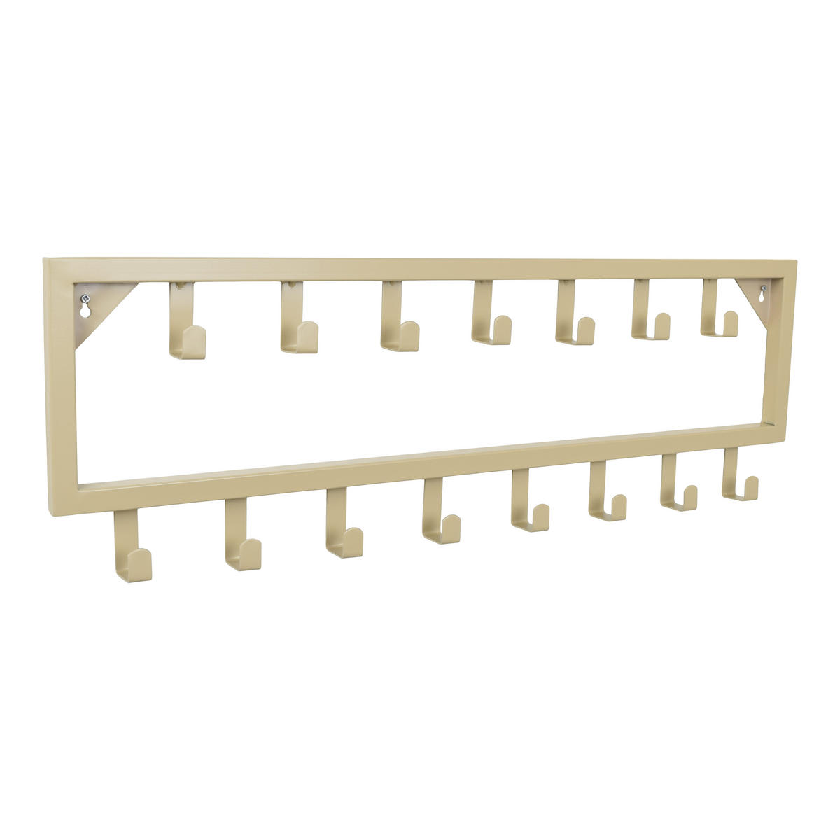 KLEIDERABLAGE Bono Beige - Beige, Metall (80/26/4cm) - LOFT42