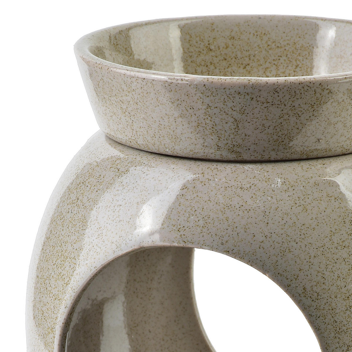 DUFTLAMPE Basic Beige 13/13/13 cm Keramik - Beige, Keramik (13cm) - Mondex