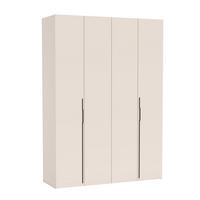 FALTTÜRENSCHRANK Omodeo 170 cm breit in Kaschmir – mit WingLine-Falttüren - Beige, Holzwerkstoff (170/240/58cm) - AX Living
