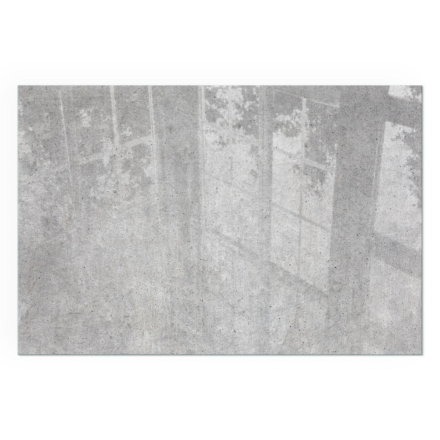 GLASPLATTE für Kamin 60x40 cm - Grau, Glas (60/40/0.4cm) - TULUP