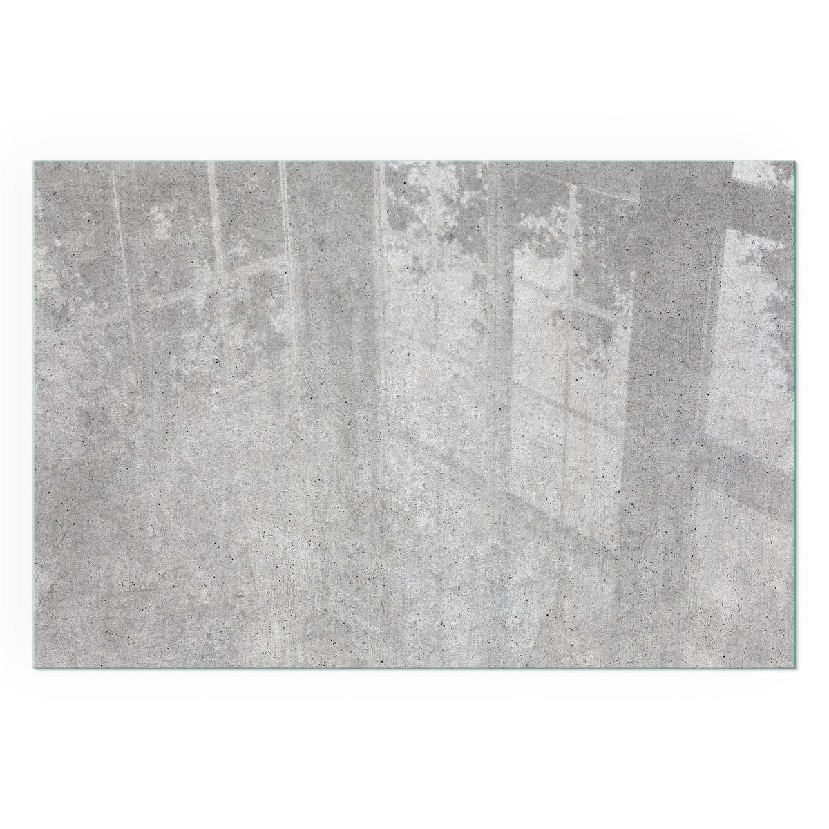 GLASPLATTE für Kamin 60x40 cm - Grau, Glas (60/40/0.4cm) - TULUP