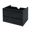 WASCHBECKENUNTERSCHRANK Schwarz - Schwarz, Holz (61/48/47cm) - MCW