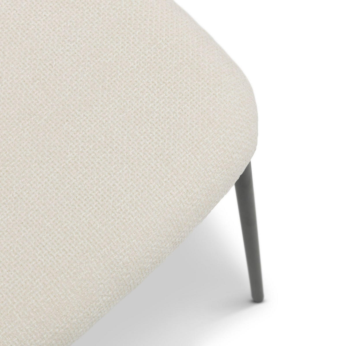 ESSZIMMERSTUHL TOLEDO 4ER-SET - Weiß, Textil (44/78/49cm) - IDIMEX