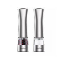 GEWÜRZMÜHLE Silber 5/5/22 cm KB7610 - Silberfarben, Metall (5/22/5cm) - Klausberg 