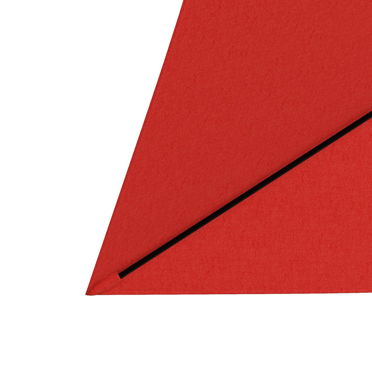 SONNENSCHIRM Rot 290/200/248 cm - Rot, Metall (290/200cm) - PANGIVO