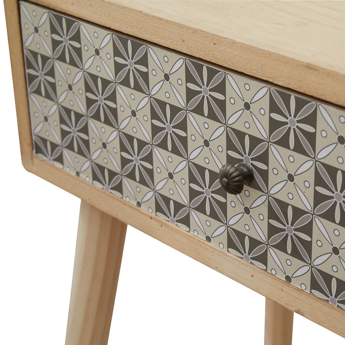 NACHTTISCH Hellbraun 30/45/57 cm - Hellbraun, Holzwerkstoff (30/57/45cm) - Mobili Rebecca