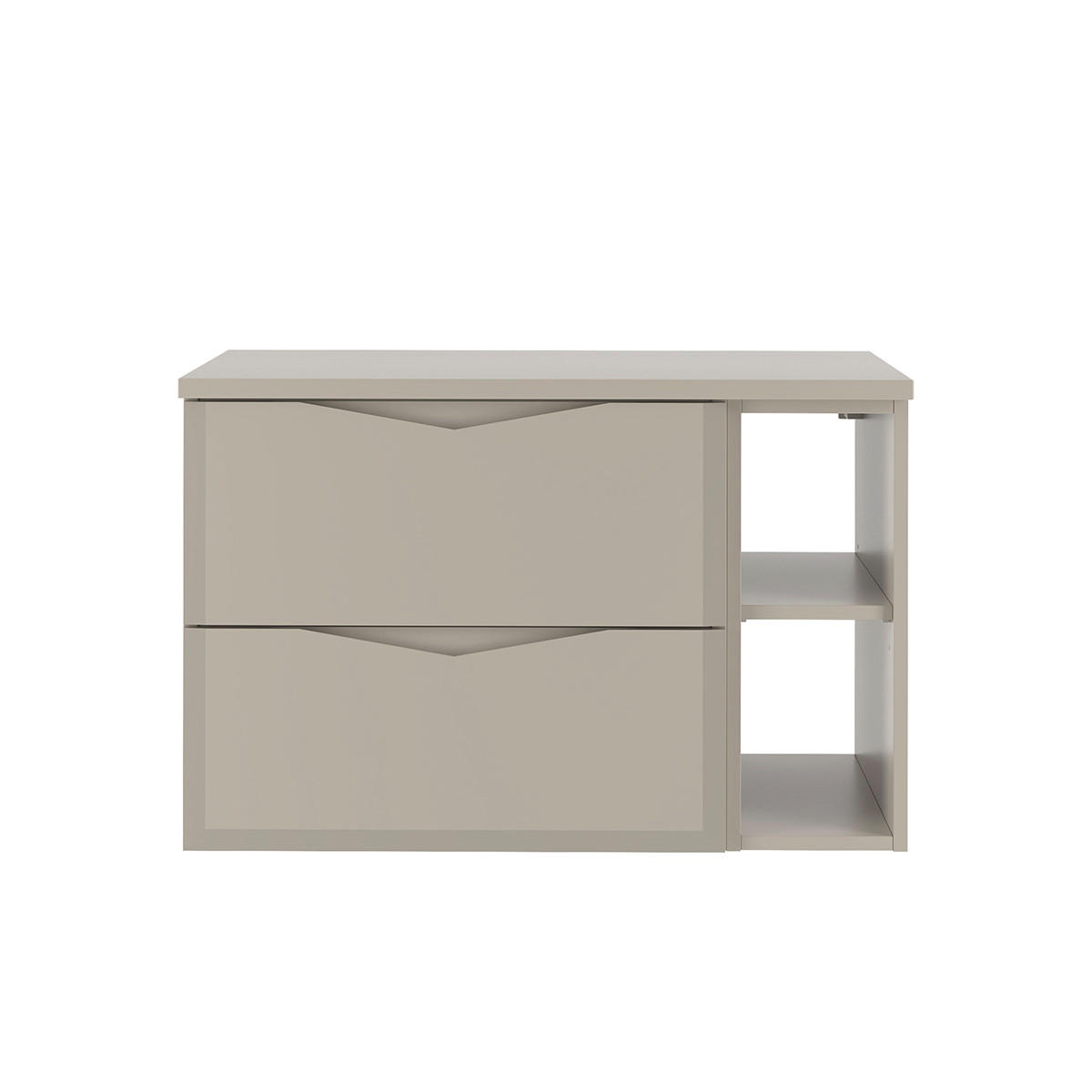 WASCHTISCHUNTERSCHRANK 80.6cm Ellie Kaschmir - Beige, Holzwerkstoff (80.6/52.2/46.5cm) - Petits-meubles