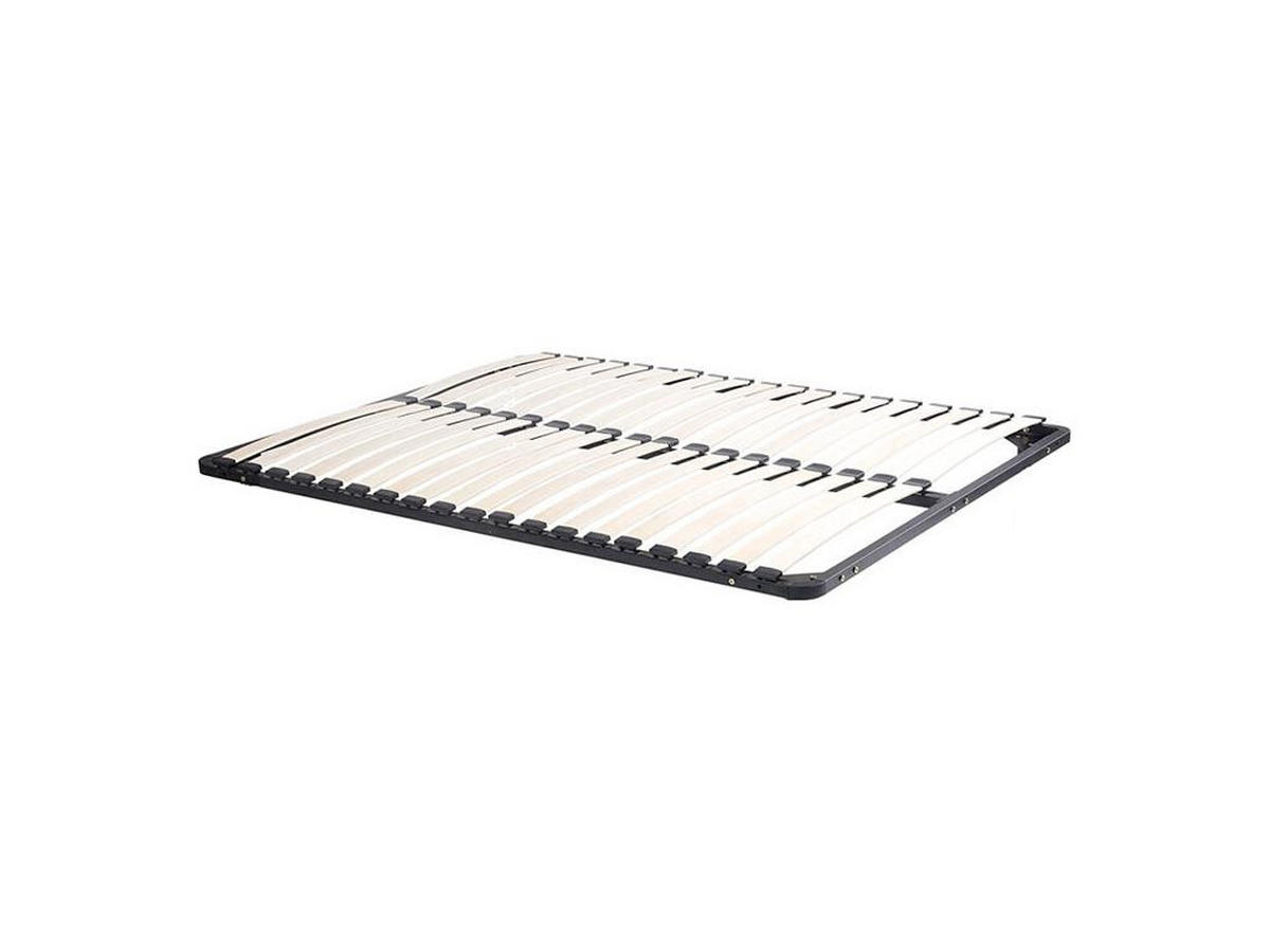 LATTENROST - 2 Personen - Metall - Schwarz - Schwarz, Metall (140/190cm) - Vente-Unique