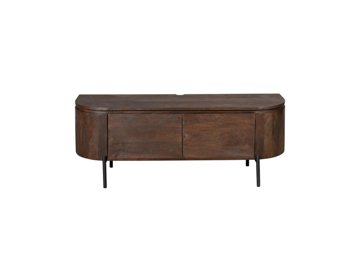 LOWBOARD Magnificent Mangoholz 120 cm / 35 cm Braun - Braun, Holz (120/30/35cm) - Villa Möbel