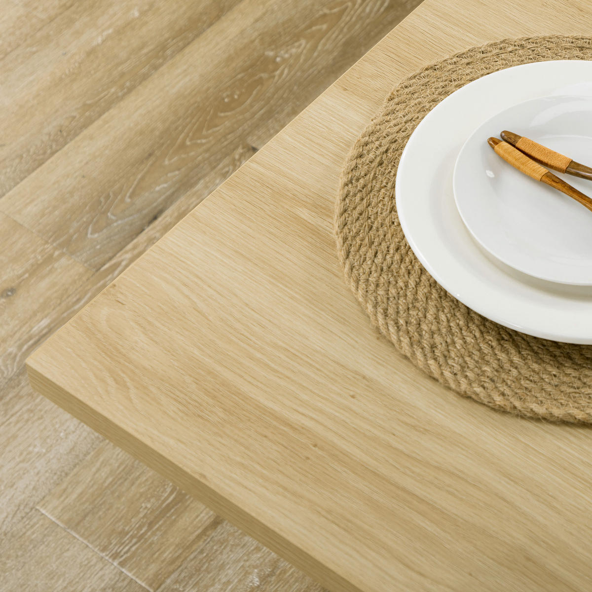 KÜCHENINSEL DE-11079 Weiß/Eiche - Naturfarben, Holzwerkstoff (110/75.5/70cm) - ComfortXL