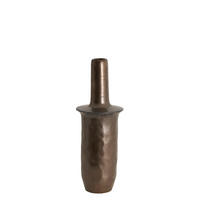 VASE Sennes Bronze Ø19,5/56 cm - Bronzefarben, Keramik (56cm) - Light & Living