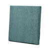 SITZKISSEN Anafi 40x40x3cm AQUA - Blau, Textil (40/40cm)