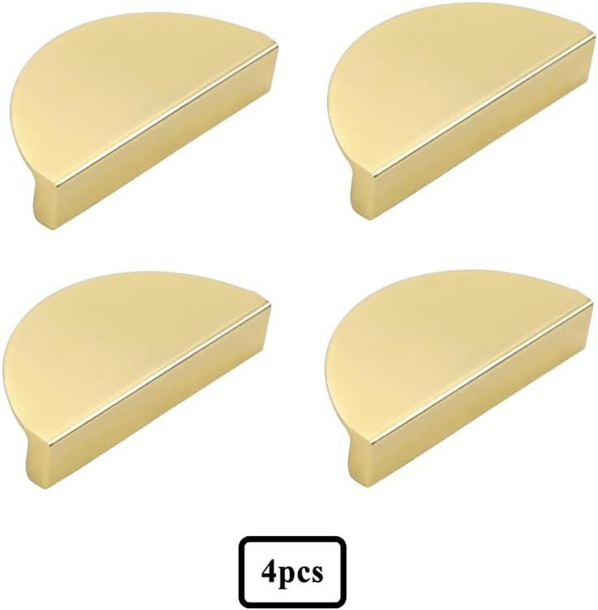 MÖBELGRIFF Gold 4er-Set - Goldfarben, Metall (0.2/5/1cm)