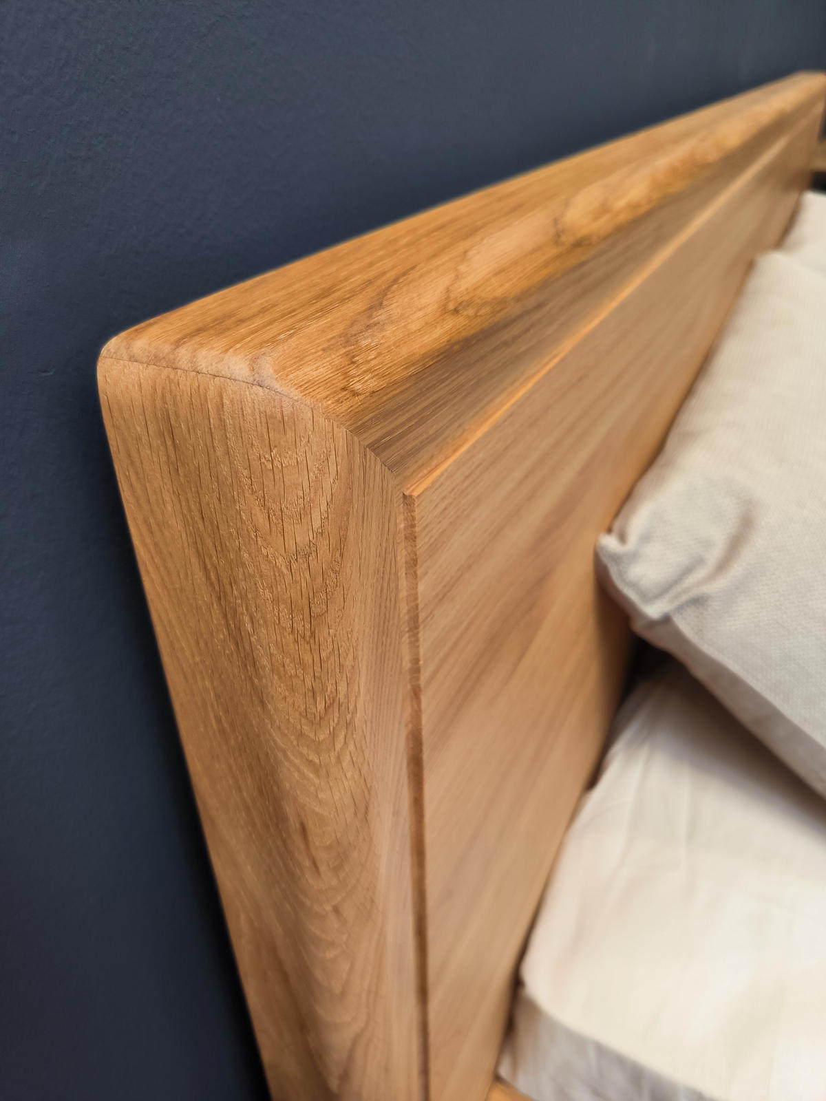 MASSIVHOLZBETT Valor aus Eiche mit Bettkasten 200x220 cm - Eichefarben/Naturfarben, Holz (200/220cm) - Danzz