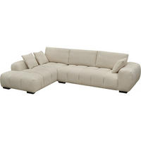 ECKSOFA - "Monceau" - 3-Sitzer - Beige - Beige, Textil (207/307cm) - Habitat Garten