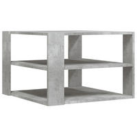 COUCHTISCH Betongrau 59,5x59,5x40 cm Holzwerkstoff - Grau, Holzwerkstoff (59.5/59.5/40cm) - furnicato