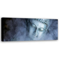 KUNSTDRUCK Grau 120/40 cm - Grau, Textil (120/40cm) - KUNSTLOFT