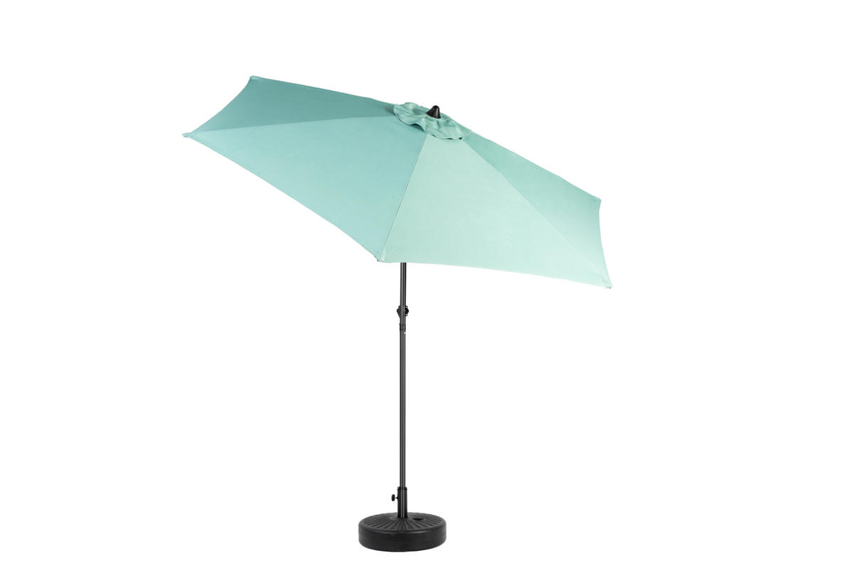 SONNENSCHIRM Doppel Rechteck hellgrün - Grün, Metall (294/294cm) - ComfortXL