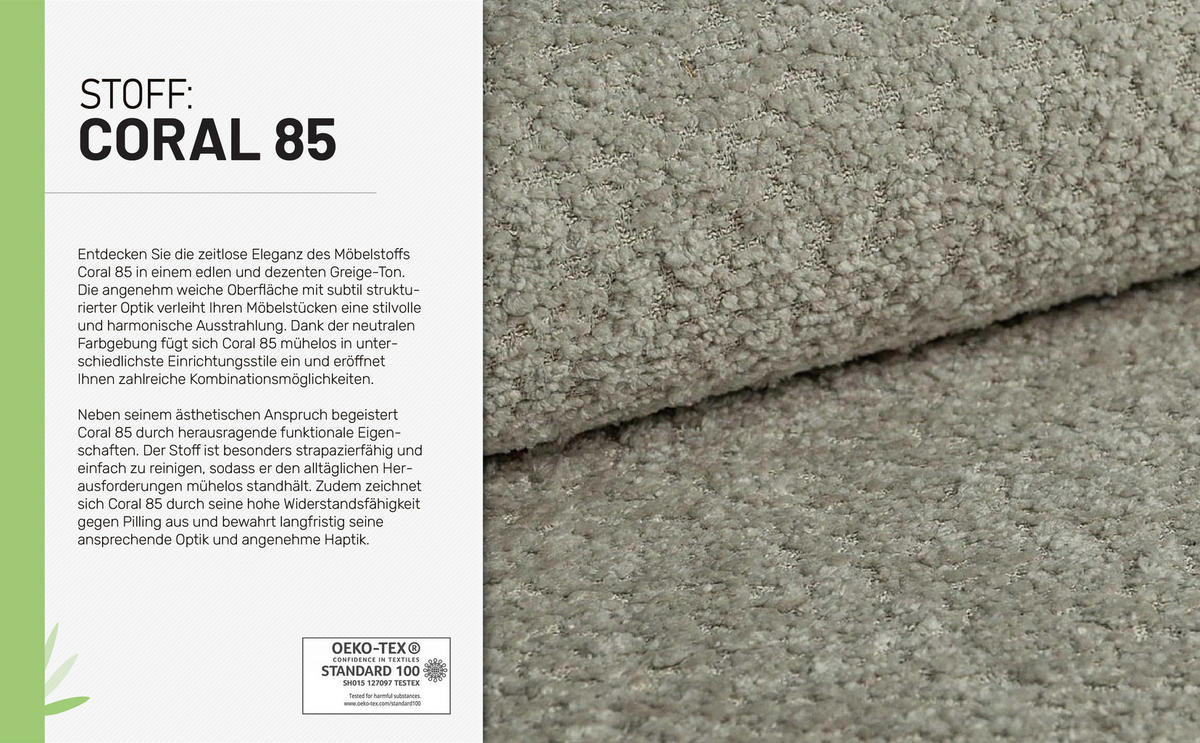 POLSTERBETT Zaira 120x200cm – Elegantes Polsterbett für modernen Wohnstil , ohne matratze, cappuccino - Cappuccino, Holz (120/200cm) - Homesy