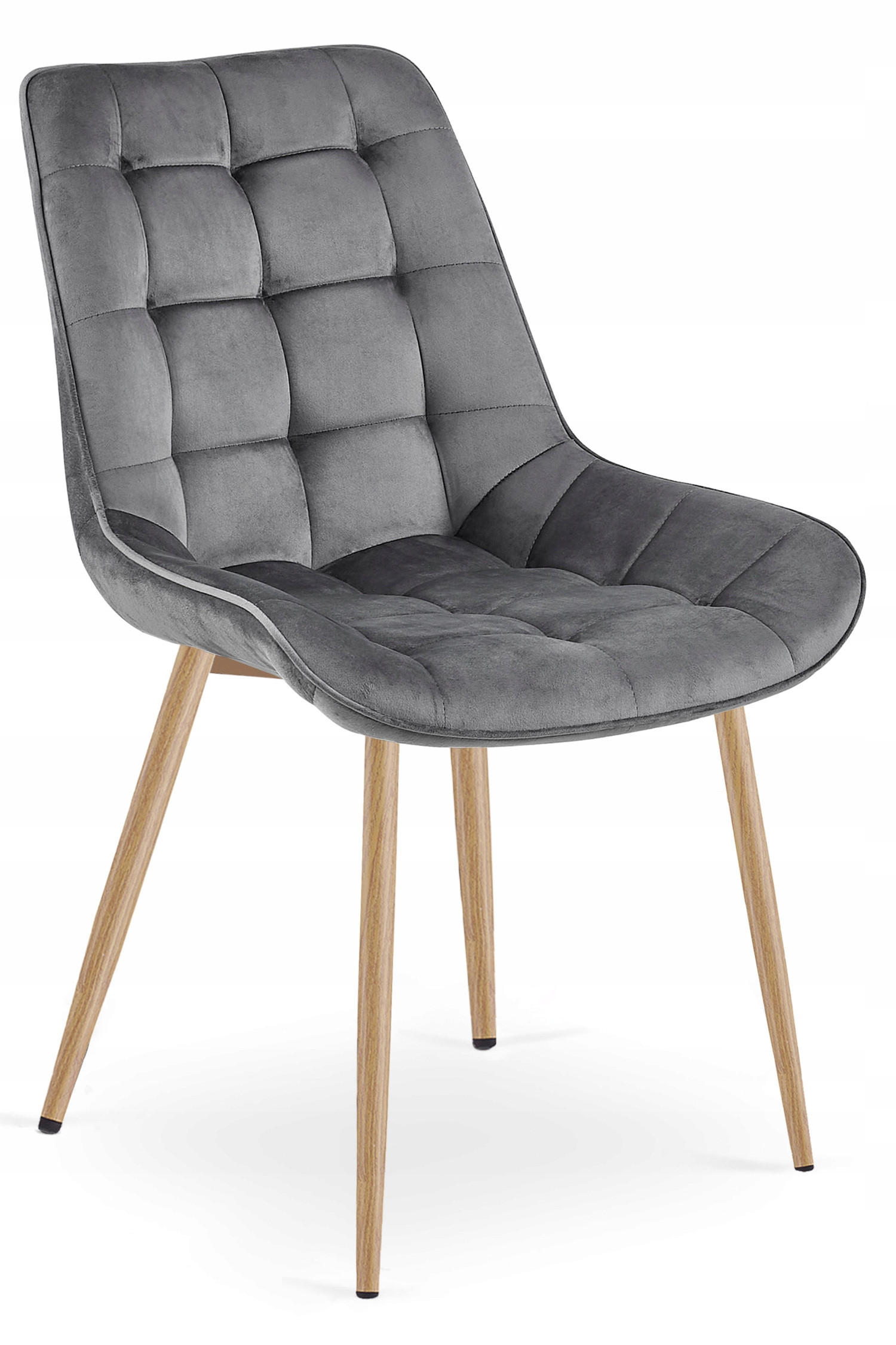 XXXLutz Stuhl Grau 54x52x60 cm
