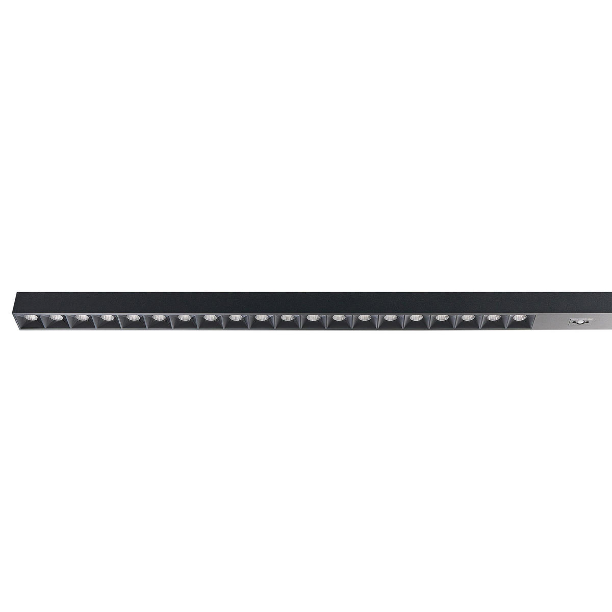 STEHLAMPE Mensa 30/121/194 cm - Schwarz, Metall (30/121/194cm) - Beliani