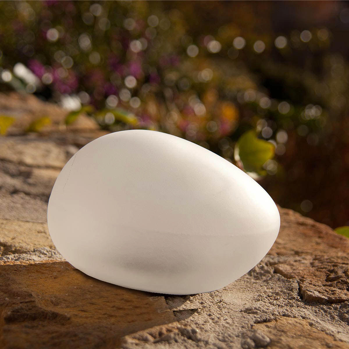 SOLAR-KIESELSTEINLAMPE SOLENZARA transparent - Transparent, Glas (17/15/11cm) - Lumisky