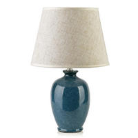 TISCHLAMPE Leti Blau 11/22/36 cm Keramik - Blau, Keramik (11/22/36cm) - Mondex