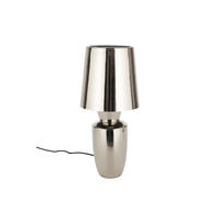 TISCHLAMPE Classy Shiny Silber - Silberfarben, Metall (20/20/42cm) - Zuiver