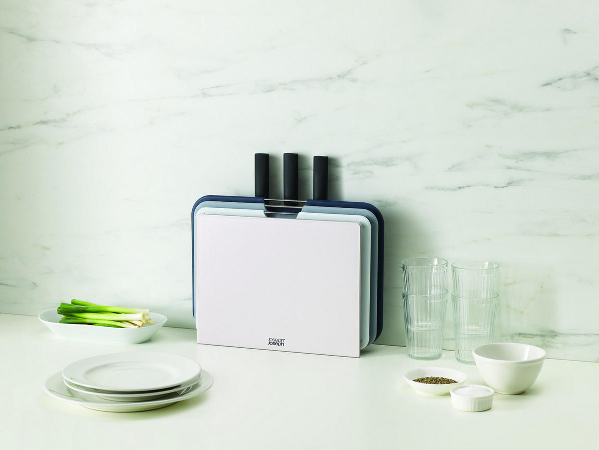 SCHNEIDEBRETT Nest - Braun, Holz (20/53cm) - Kela